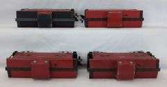 Lot of 11 Marx O Gauge lithographed tinplate Cabooses - 20102 NYC & 92812 Reading Lines