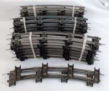 Postwar American Flyer S Gauge Track, road bed, 90 degree crossover, uncouplers, More