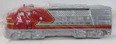 NIB Lionel Santa Fe Train Collectible Cookie Jar 2333 F3 diesel