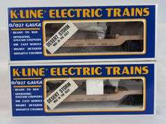 Modern Era K-Line Electric Trains O Gauge Desert Storm freight un-run in box