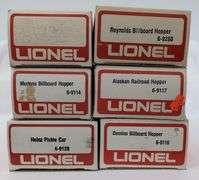 Modern Era Lionel O Gauge 9114, 9116, 9117, 9122, 9128, 9260 Mint in box
