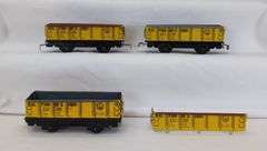 Lot of 33 Marx O Gauge Baltimore & Ohio 241708 gondolas with variations