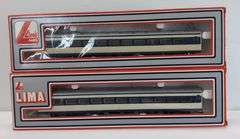 Lima, Rivarossi, AHM HO passenger trains American European in box