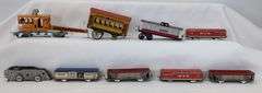Alps, Marx, Modern Toys, SSN, lithographed Japanese tinplate toy trains