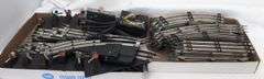 Large lot of Louis Marx Train Track, Transformers, Switches some wide radius