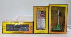 Modern Era Rail King by MTH Electric Trains O Gauge 30-9107, 30-9103, RK-1034 Mint in box