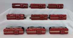 Lot of 18 NYC 20102 Tinplate Lithographed Caboose Train Cars variations