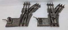 Prewar Ives RR Lines O Gauge 3 Rail Train Tracks and Switches Manual Electric