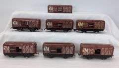 Lot of 16 Marx O Gauge 59 Union Pacific Stock Cars
