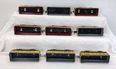 Lot of 33 Marx O Gauge Baltimore & Ohio 241708 gondolas with variations