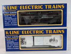Modern Era K-Line O Gauge K-649103, K-5411, K-5211, K-6123, K-5137, K-5141, 027/KC16 Mint in box