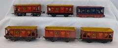 Lot of 17 Marx O Gauge 554 NP, 738701 PRR, 86000 D.L.&W. Coal Cars