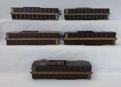Lot of 14 Marx O Gauge 8 wheel box cars NYC UP PRR NYNH&H