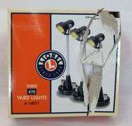 Modern Era Lionel O Gauge Train Accessories Lot RC Switches 5121 5122, Bridge 12894, Billboards 12707, Lights 14071 Mint in box