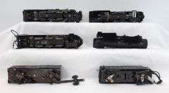 Postwar American Flyer steam locomotives 350 w/tender, 565, 21161, 316 w/tender