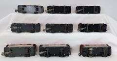 Lot of 18 NYC 20102 Tinplate Lithographed Caboose Train Cars variations