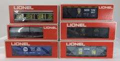 Modern Era Lionel O Gauge 9114, 9116, 9117, 9122, 9128, 9260 Mint in box