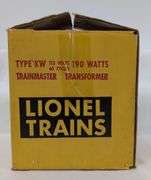 Postwar Lionel Trains Type KW Trainmaster 190 watts Transformer with Box