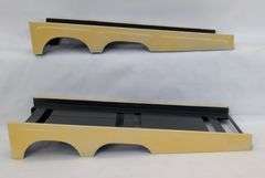 Prewar Lionel O Gauge bridge with spans gravel roadbed variation