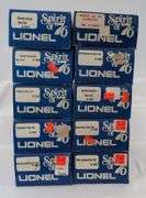 Modern Era Lionel O Gauge Spirit of '76 7600, 01, 02, 03, 05, 06, 08, 10, 12, 13 in box