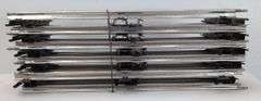 NOS Postwar Lionel O Gauge straight 71 sections, three bundles with factory wire band, two curved, four half straight
