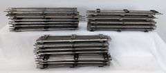 Large Lot of Marx O Gauge Train Tracks, Switches, Control Panels and Transformers
