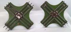 Lionel O Gauge Switches five left four right O21 MC and four O20 90 degree crossovers