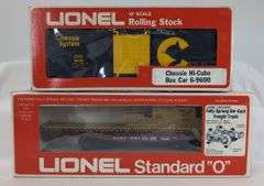 Modern Era Lionel O Gauge 9051, 9153, 9154, 9166, 9600, 9820, 9823, 9824 Mint in box
