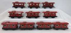 Lot of 19 Marx O Gauge 556 New York Central Lines Train Caboose w/variations