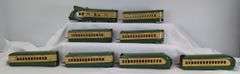 Marx O Gauge Union Pacific M-10000 RPO, five coaches, two coach buffet