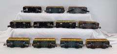 Lot of 33 Marx O Gauge Baltimore & Ohio 241708 gondolas with variations