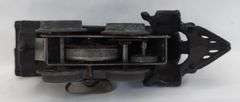 Prewar cast Iron O Gauge key wind steam locomotive with snap in motor