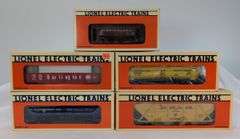 Modern Era Lionel O Gauge 16124, 16126, 16355, 19323, 19930 Mint in box