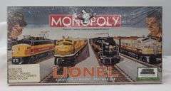 Lionel Trains Monopoly Collector's edition Postwar era board game Mint sealed