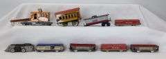 Alps, Marx, Modern Toys, SSN, lithographed Japanese tinplate toy trains