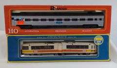 Lima, Rivarossi, AHM HO passenger trains American European in box