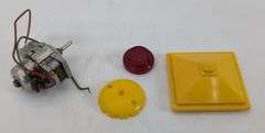 Marx O Gauge Track, Transformer, Bumper, Battery-Op Motor, Contacts, More