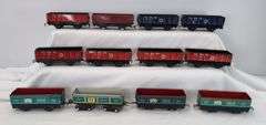 Lot of 16 Marx O Gauge 548 Guernsey Milk 91257 Seaboard and 552 Rock Island