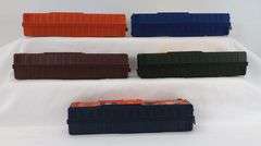 Modern Era Lionel O Gauge 7600 Frisco diesel loco, 7600 caboose, thirteen boxcars