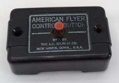Postwar American Flyer S Gauge operating water towers, control button
