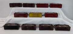 Lot of 17 Marx O Gauge 554 NP, 738701 PRR, 86000 D.L.&W. Coal Cars