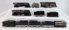 Wynadotte lithographed tinplate O Gauge windup steam 970 locomotives 3689 tenders