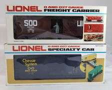 Modern Era Lionel O Gauge 6926, 7803, 9217, 9629, 9833, 16380, 17908, 26725 Mint in box