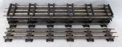 Lionel  315 illuminated bridge, 317 bridge in box, 93 water tower, O72 straight track