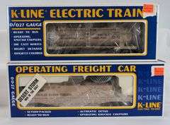 Modern Era K-Line Electric Trains O Gauge Desert Storm freight un-run in box