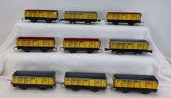 Lot of 33 Marx O Gauge Baltimore & Ohio 241708 gondolas with variations