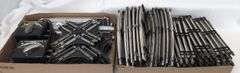 Large Lot of Marx O Gauge Train Tracks, 90 degree and Transformers
