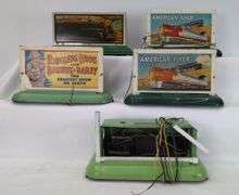 Prewar/Postwar O/S Gauge American Flyer and Ringling Bros billboards whistle horn