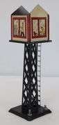 Marx O Gauge Tinplate Train Signals, Lamp Posts, Crossing Gates, Switch Tower, more