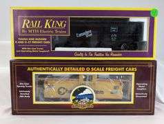 Modern Era Rail King O Scale RK-7107L, RK-7806L, MT-7504, 20-98202, 20-98201, 20-9104L Mint in box